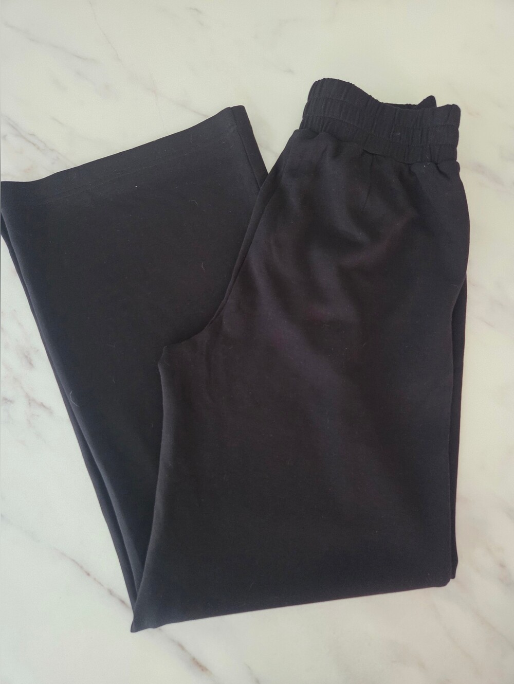 Varley Extra Wide Leg Pant Knit Trouser Athlesiure Pants - Picture 12 of 12